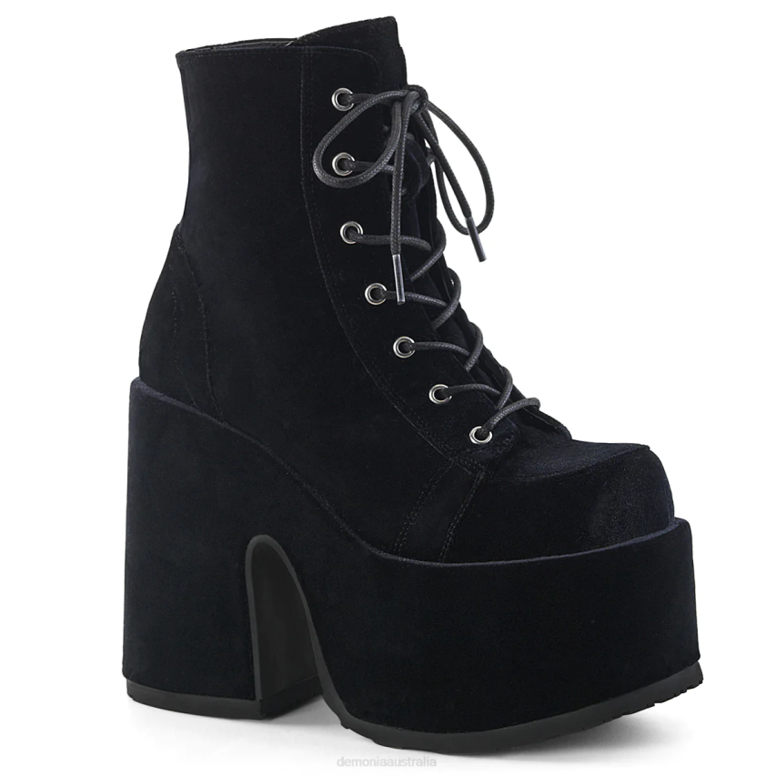Black Velvet Demonia Camel-203 R6NZ989