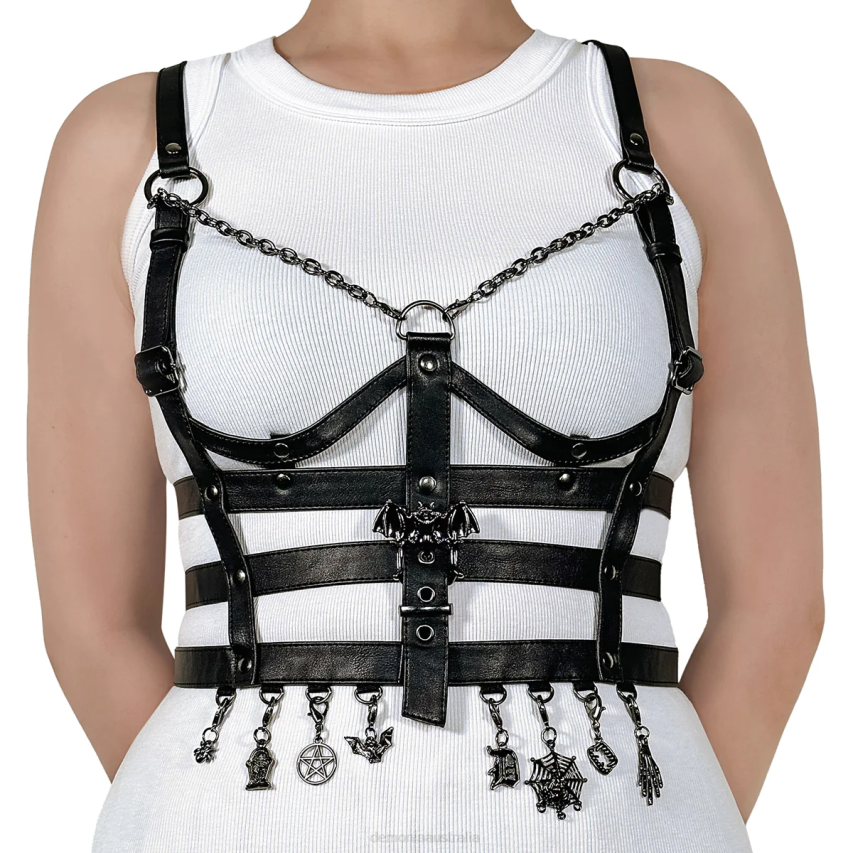 Demonia Demonia Cage Body Harness R6NZ1086