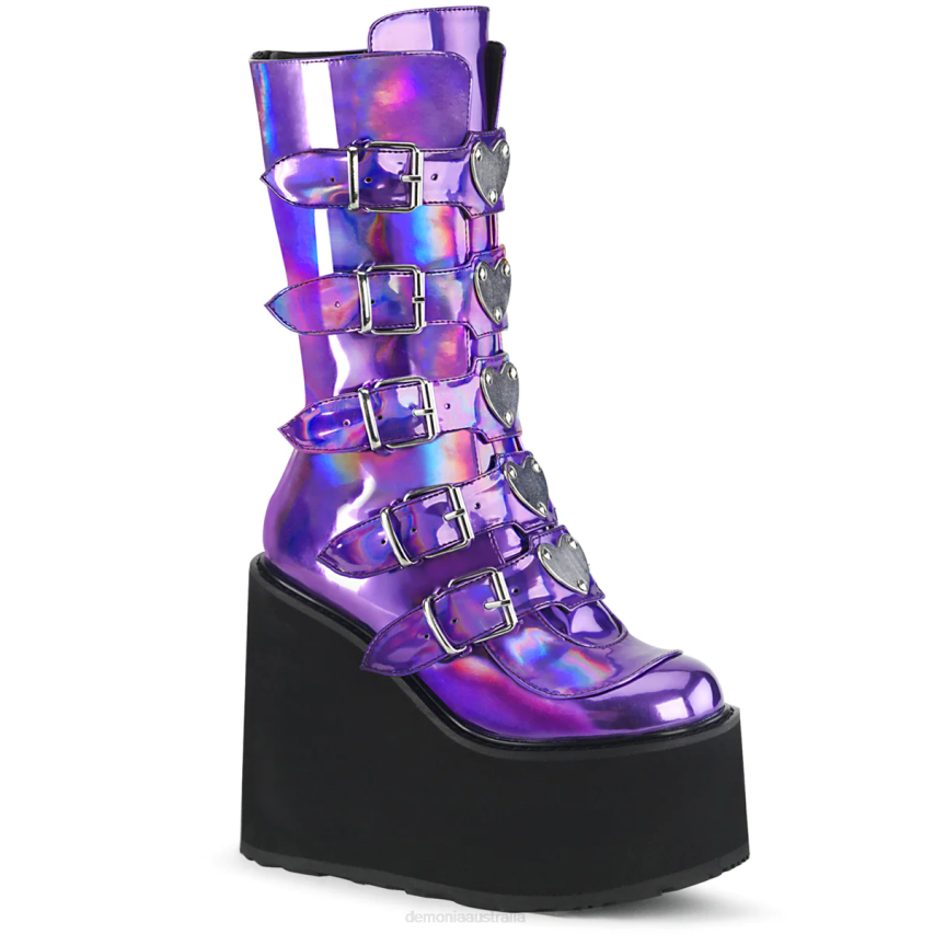 Purple Hologram Demonia Swing-230 R6NZ1409